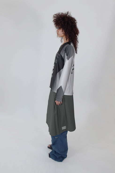 【RESTOCK】SPIRAL BUTTON ASYMMETRY WRAP SKIRT *Last1